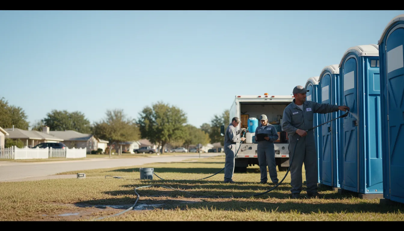 Long-Term Portable Toilet Rental in Greenville, SC near me